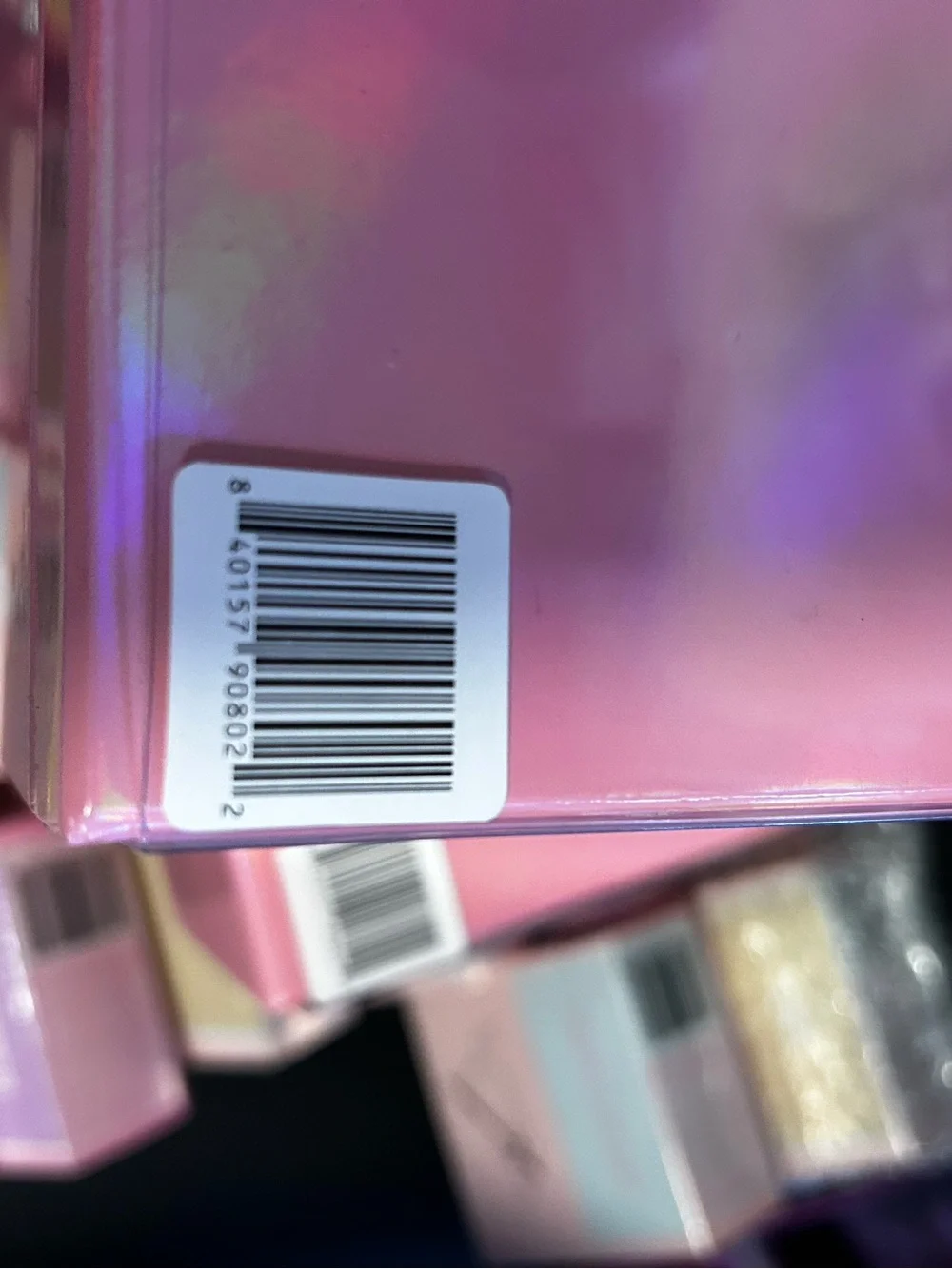 Supreme Iridescent Pink Storage Box Set of 2